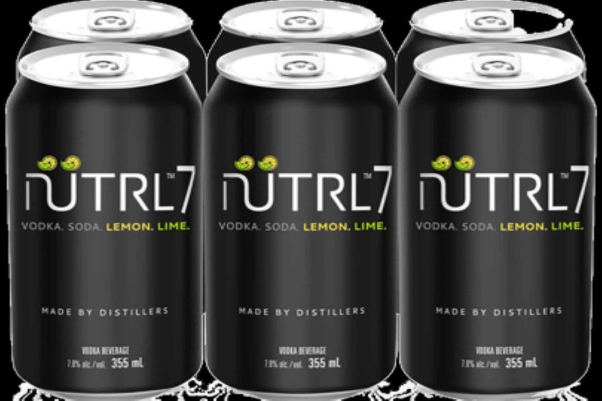 NUTRL 7 VODKA SODA LEMON LIME (6 x 355 ml)