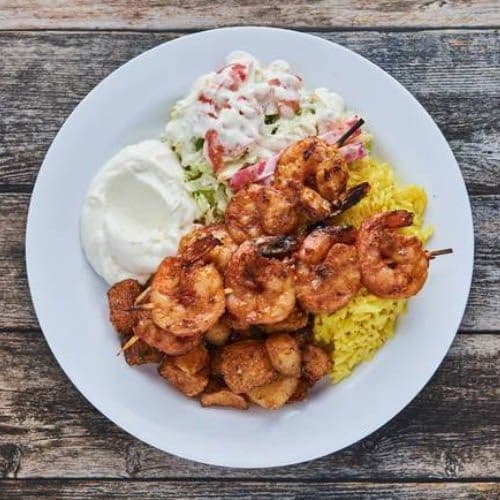 Plat crevettes / Shrimp Dish