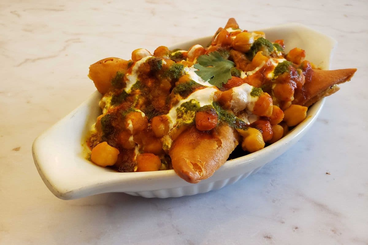 Aloo Tikki Chaat