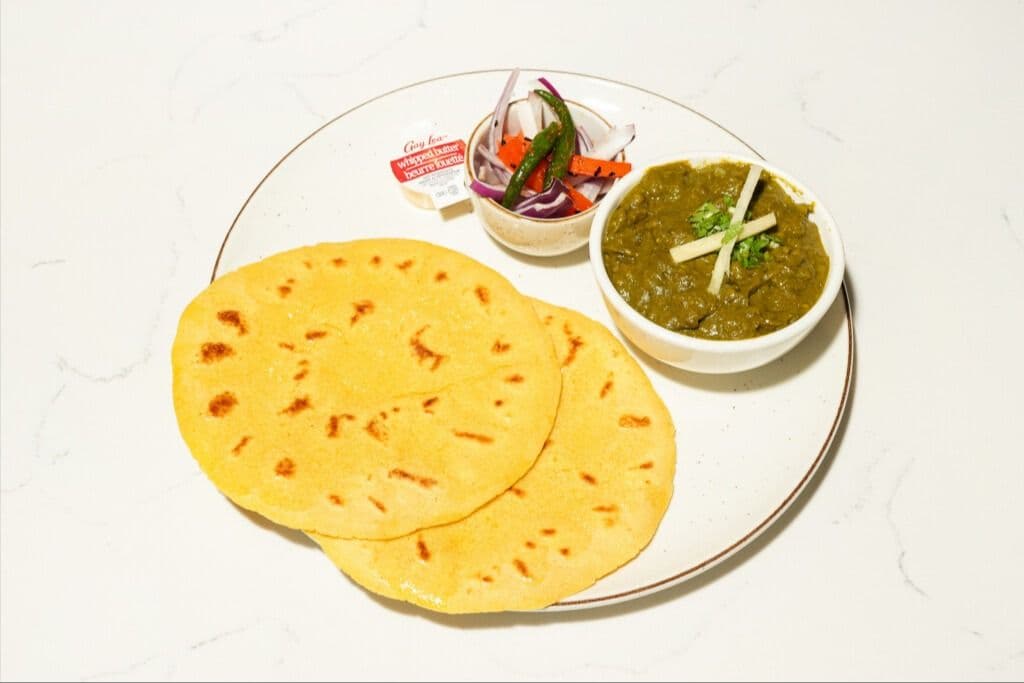 Saag Makki di Roti