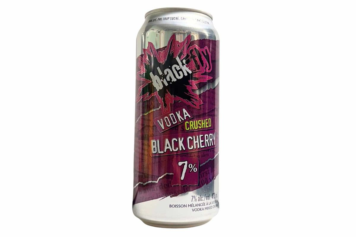BlackFly Vodka Crushed Black cherry (1 x 473mL)