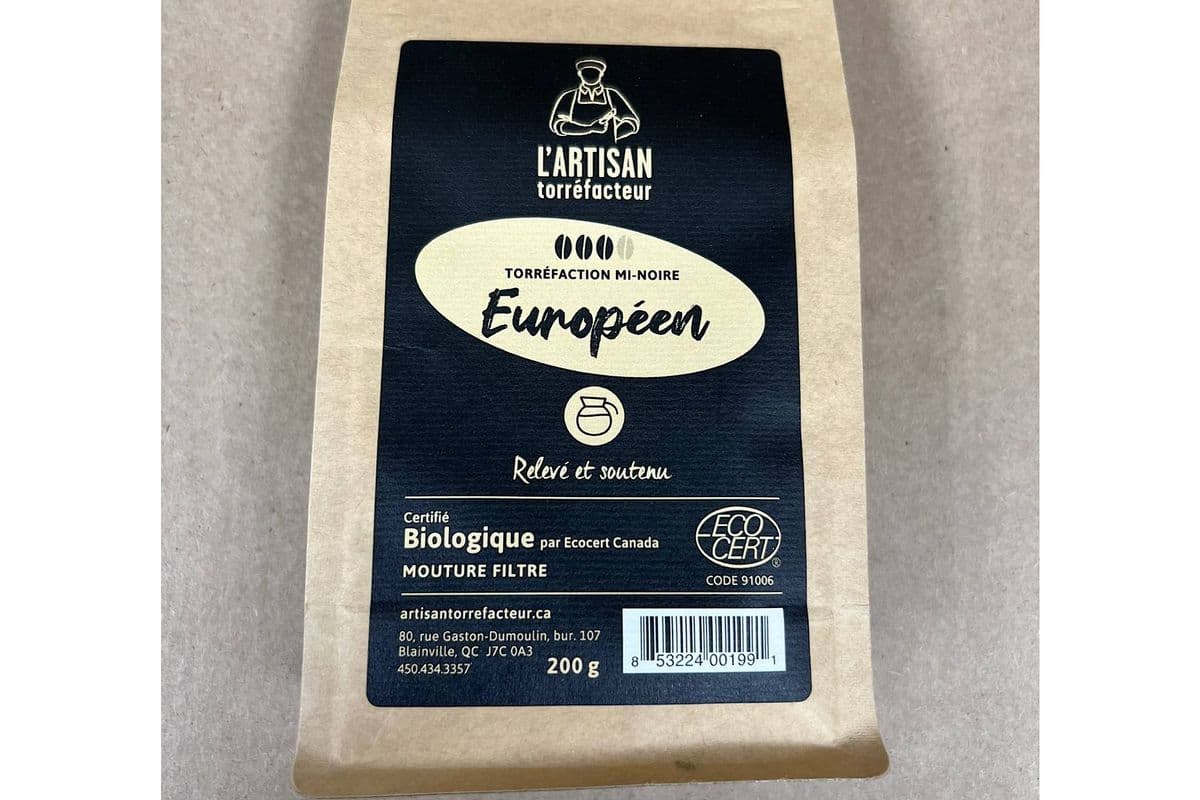 L’Artisan Torréfacteur - Café Biologique Européen (200 g)