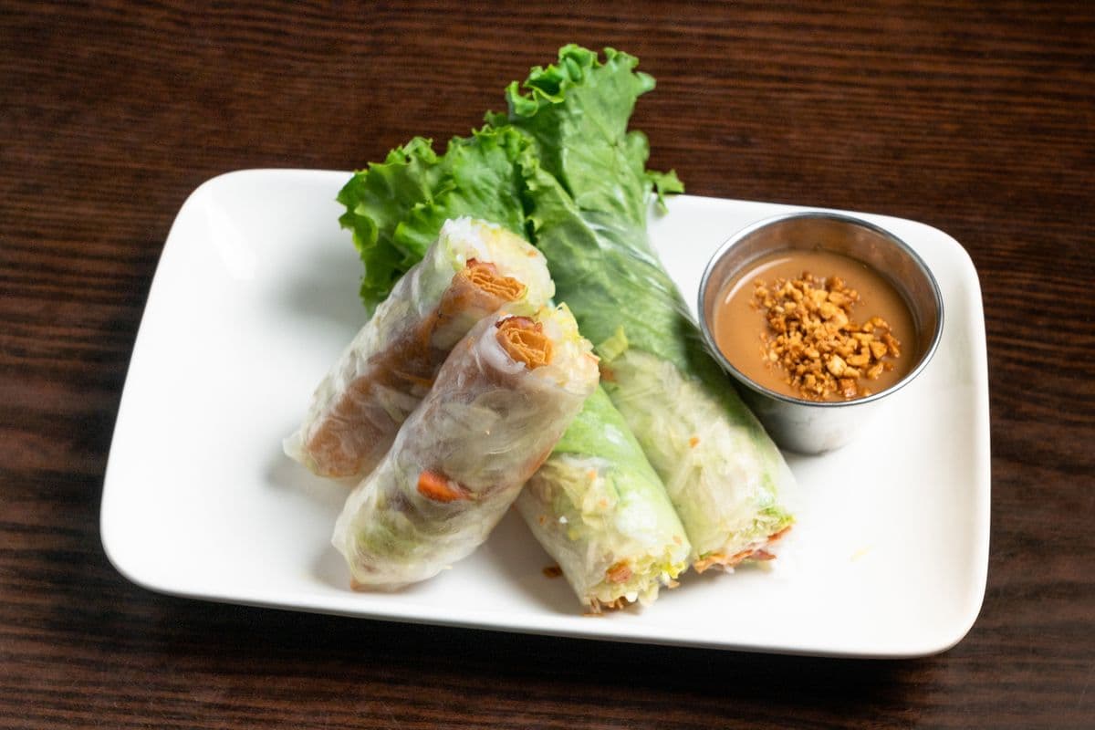 3. Viet Grilled Pork Sausage Rolls(2 pcs)