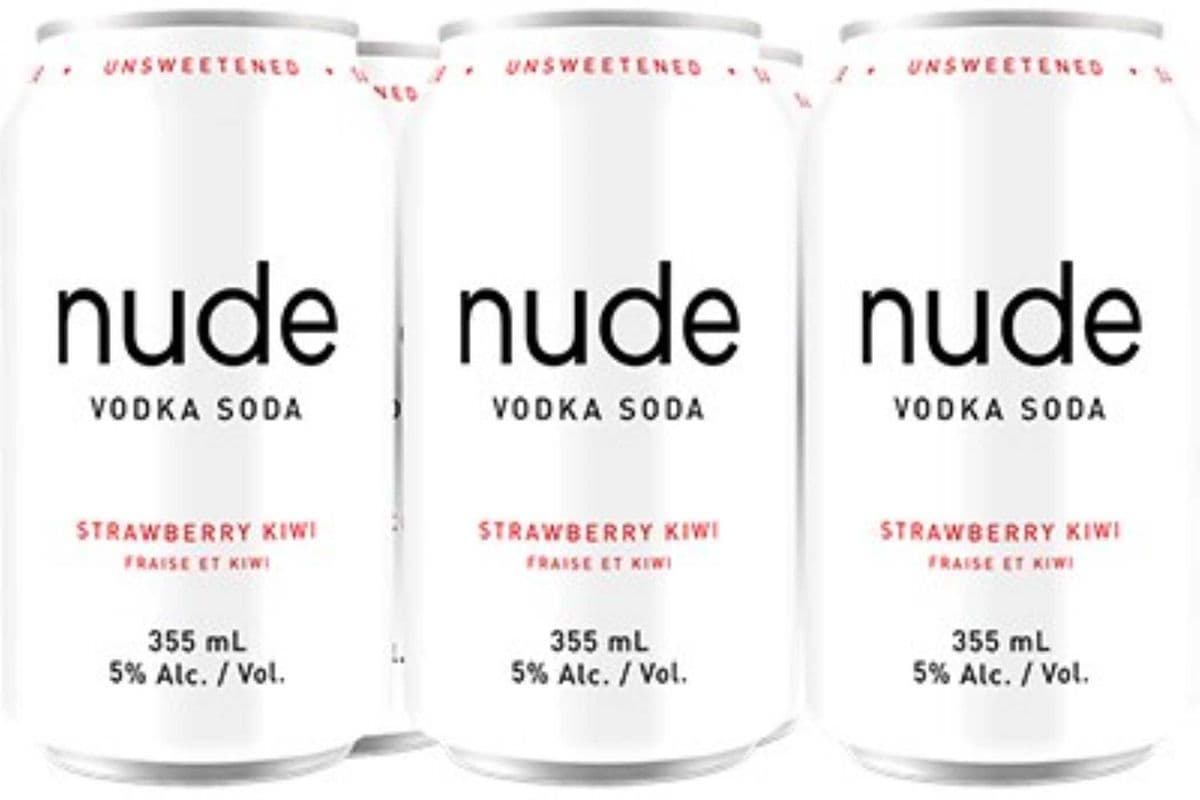 NUDE VODKA SODA STRAWBERRY KIWI (6 x 355ML CAN)
