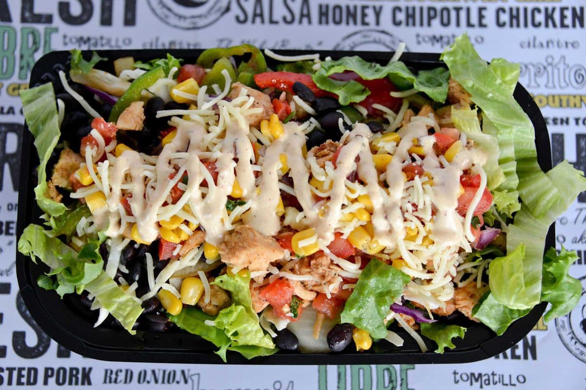 Create Your Own Large Burrito Bowl