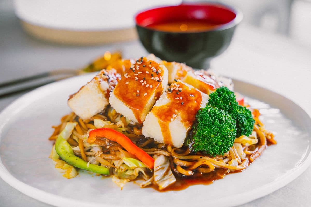 Tofu Yakisoba