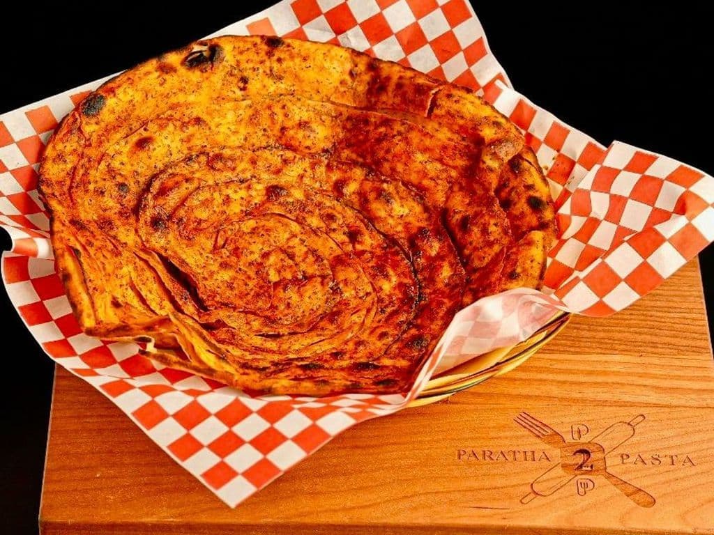 Chilli Lachha Paratha