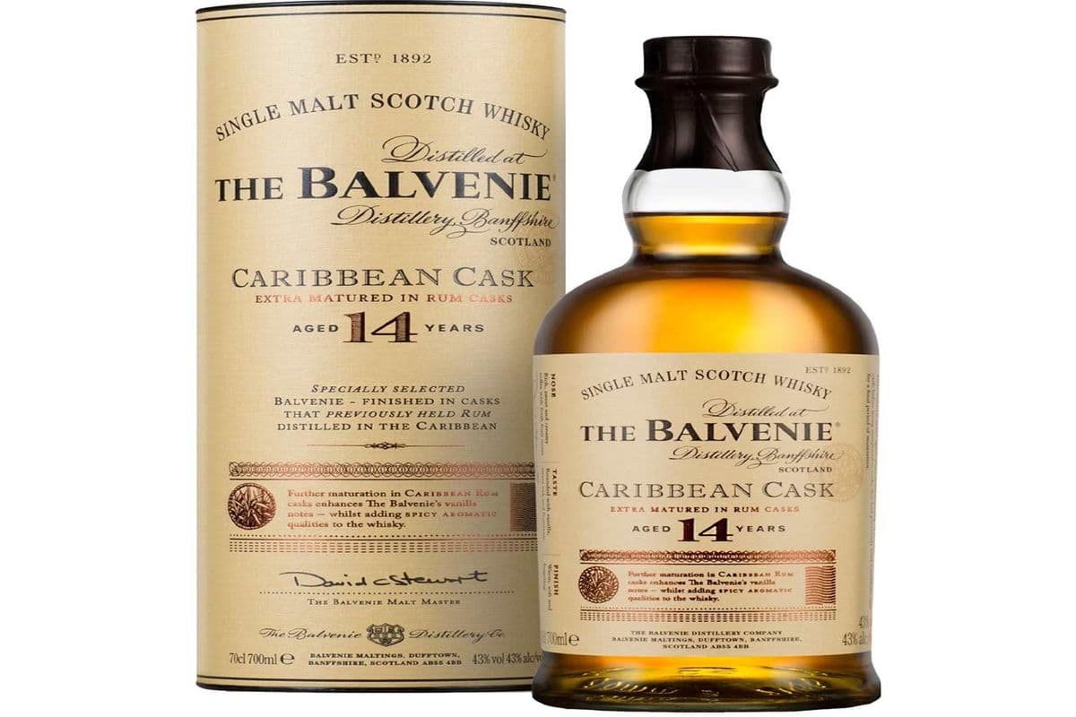 Balvenie Single Malt Caribbean Cask 14 Year Old (1 x 750ML)