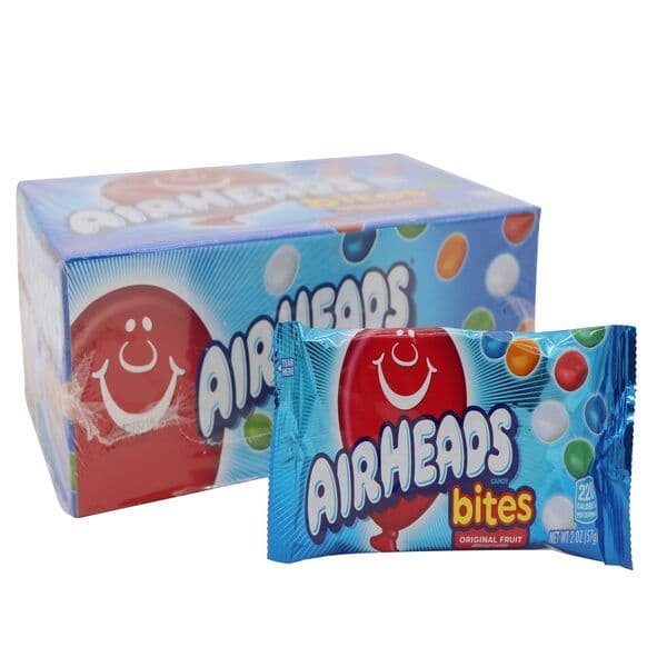 Air Heads Bouchées Fruit Original 57g/ Air heads Bites Original Fruit