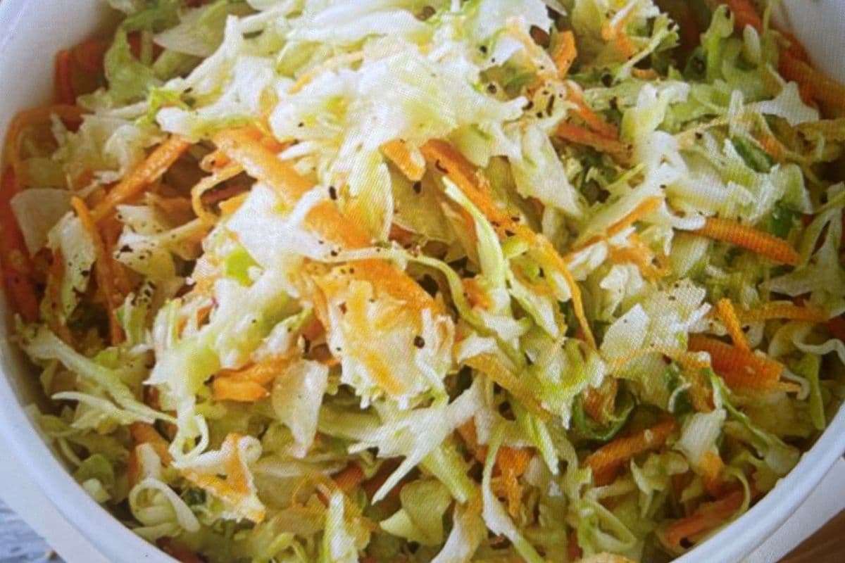 Salade de chou vinaigrette