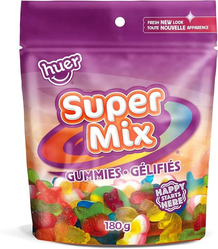 Huer Super Mix Gélifiés Originale 165g/ Huer Super Mix Original Gummies 165g / Huer Super Mix Gélifiés 180g