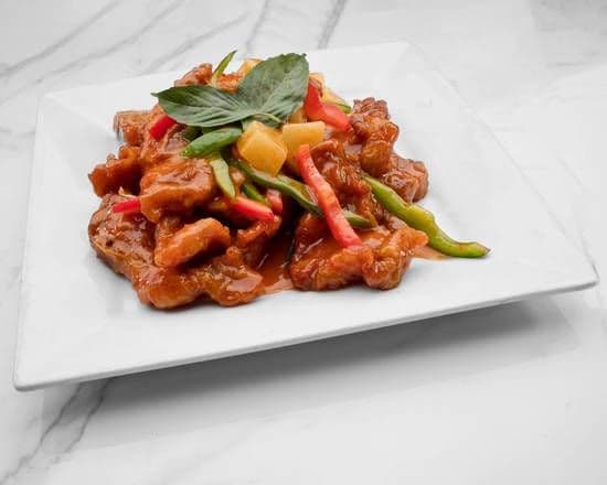 Thai Style Pork Chop/ / Côtelettes de Porc à la Thaïlandais