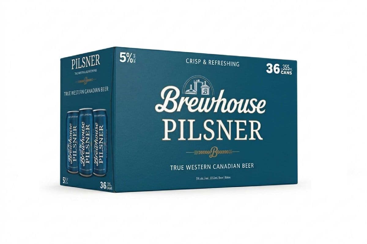 829471. BREWHOUSE PILSNER (36 x 355ML (CANS))