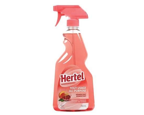 Hertel Tout Usage Desinfectant 700ml/ Hertel All Purpose Disinfectant 700ml
