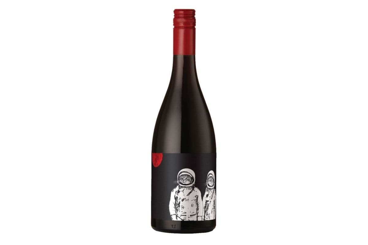 Felicette Cats in Space Red (1 x 750ml)