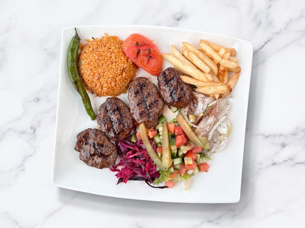Beef Kofte BBQ Dinner (4 pcs)