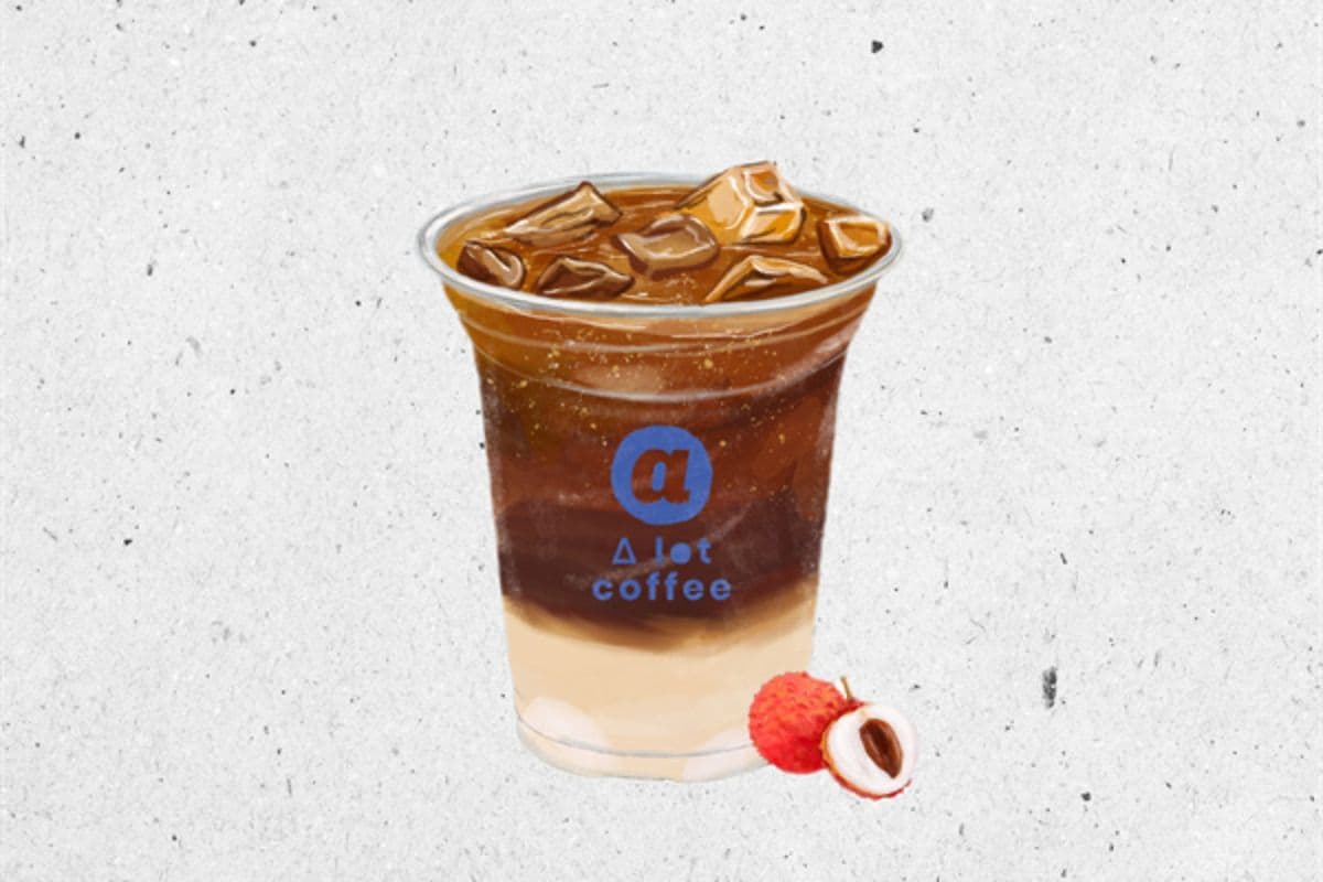 Lychee Bubble Americano (480ml)