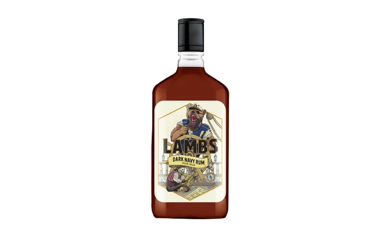 Lamb's Dark Navy Rum (1 x 375 ml)