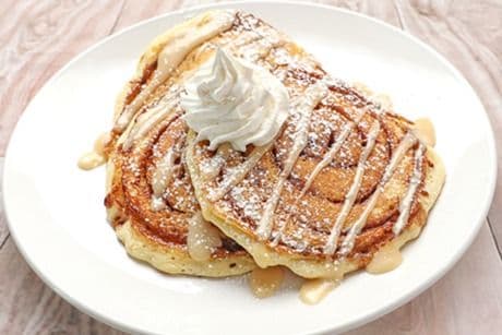 Cinnamon Swirl Pancakes