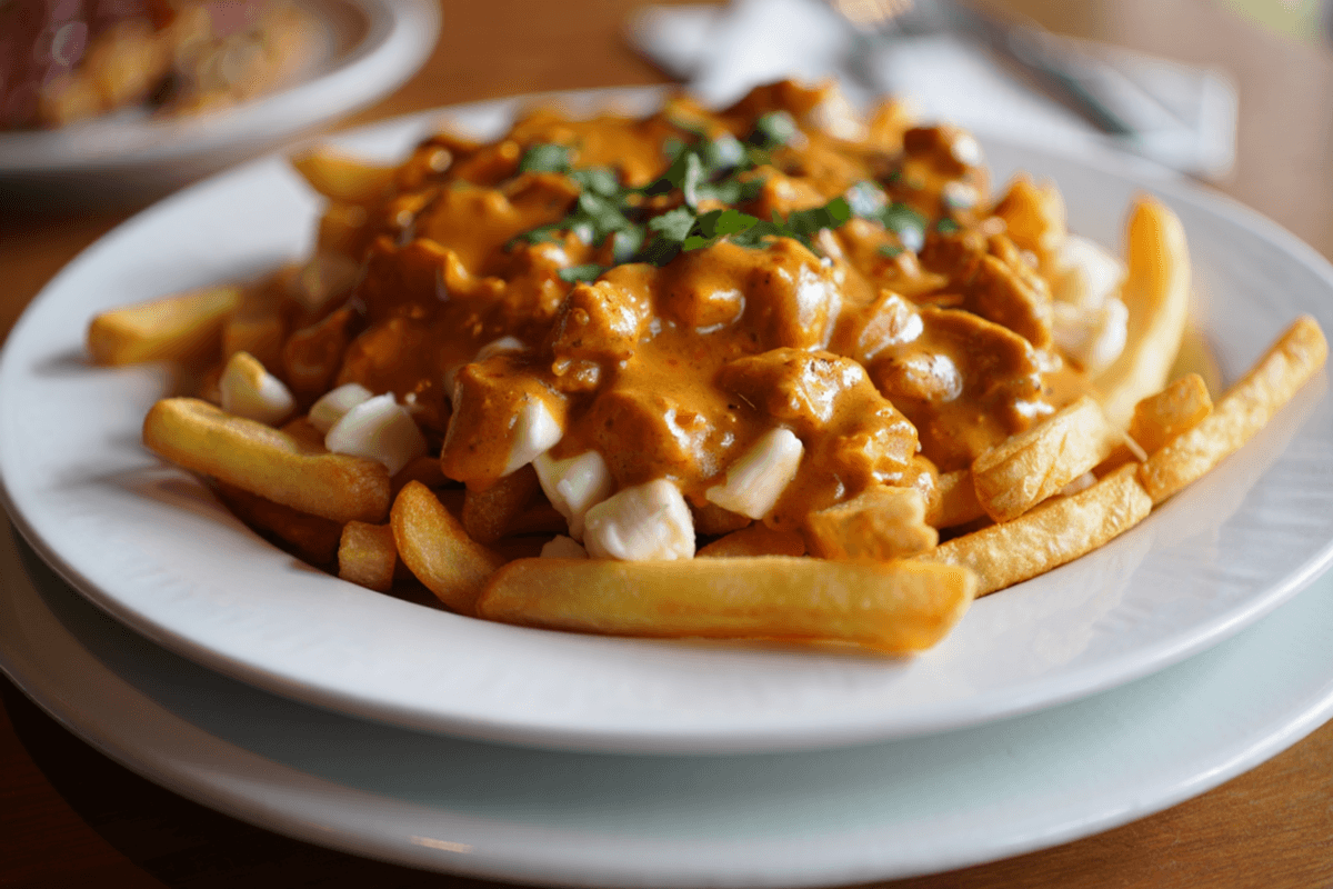 Butter Chicken Poutine