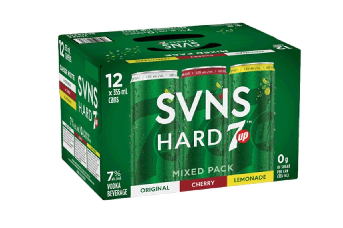 Svns Hard 7up Mixed Pack 12 CANS (12 x 355 ML)