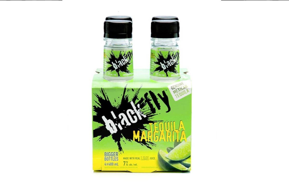 Black Fly Tequila Margarita (4 x 400 ml Bottles)