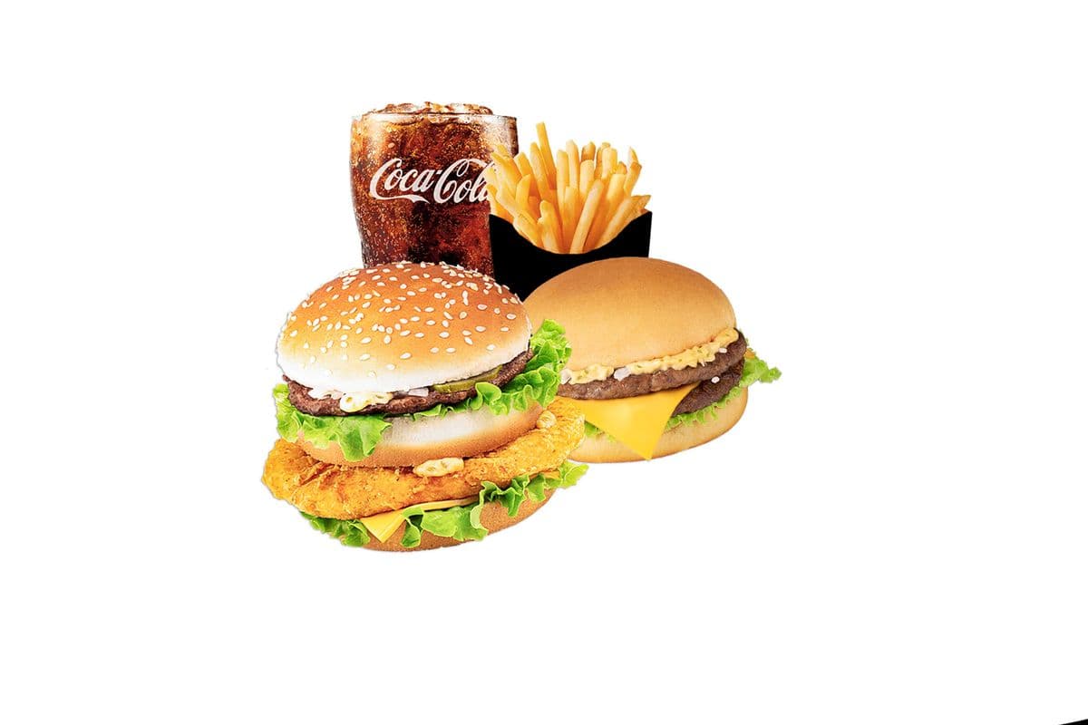 F4 (Poulet et bœuf/Géant) / F4 (Chick’n Beef/Giant)