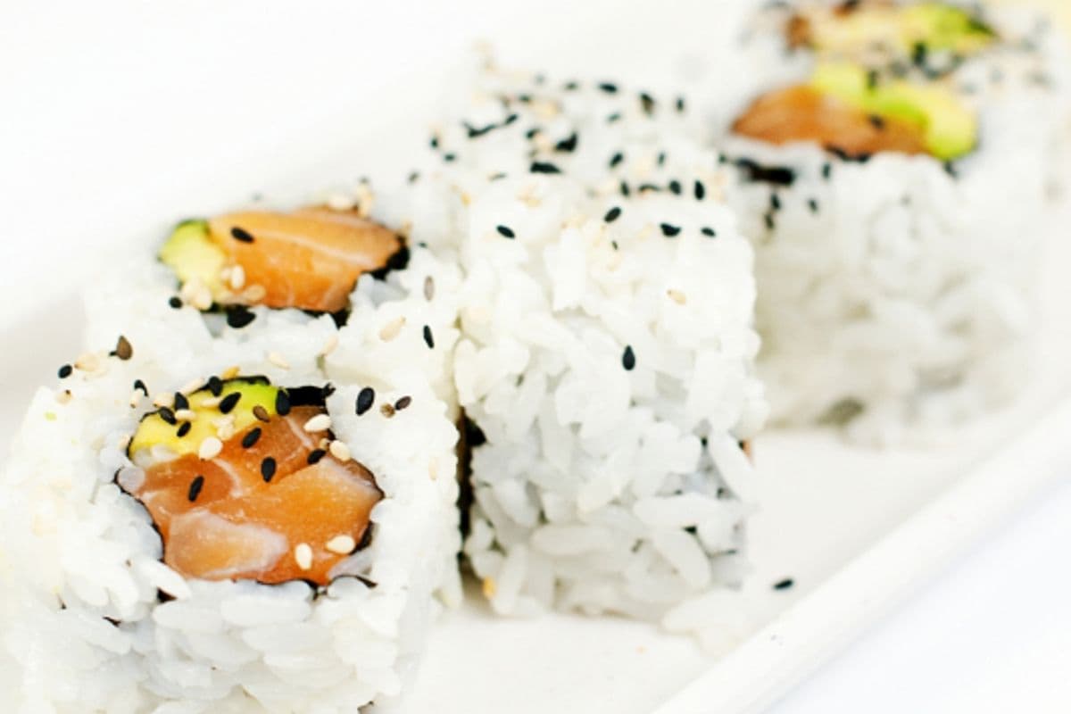 Crispy Salmon Avocado Roll