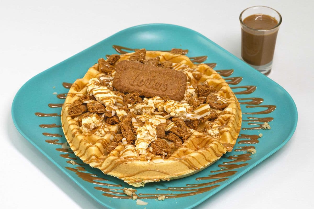 Lotus Cheesecake Waffle / Crepe