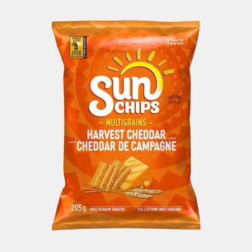Sun Chips - Cheddar de campagne / Sun Chips - Harvest Cheddar