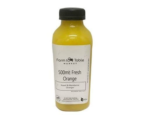 F2T FRESH SQUEEZED ORANGE JUICE 500ML