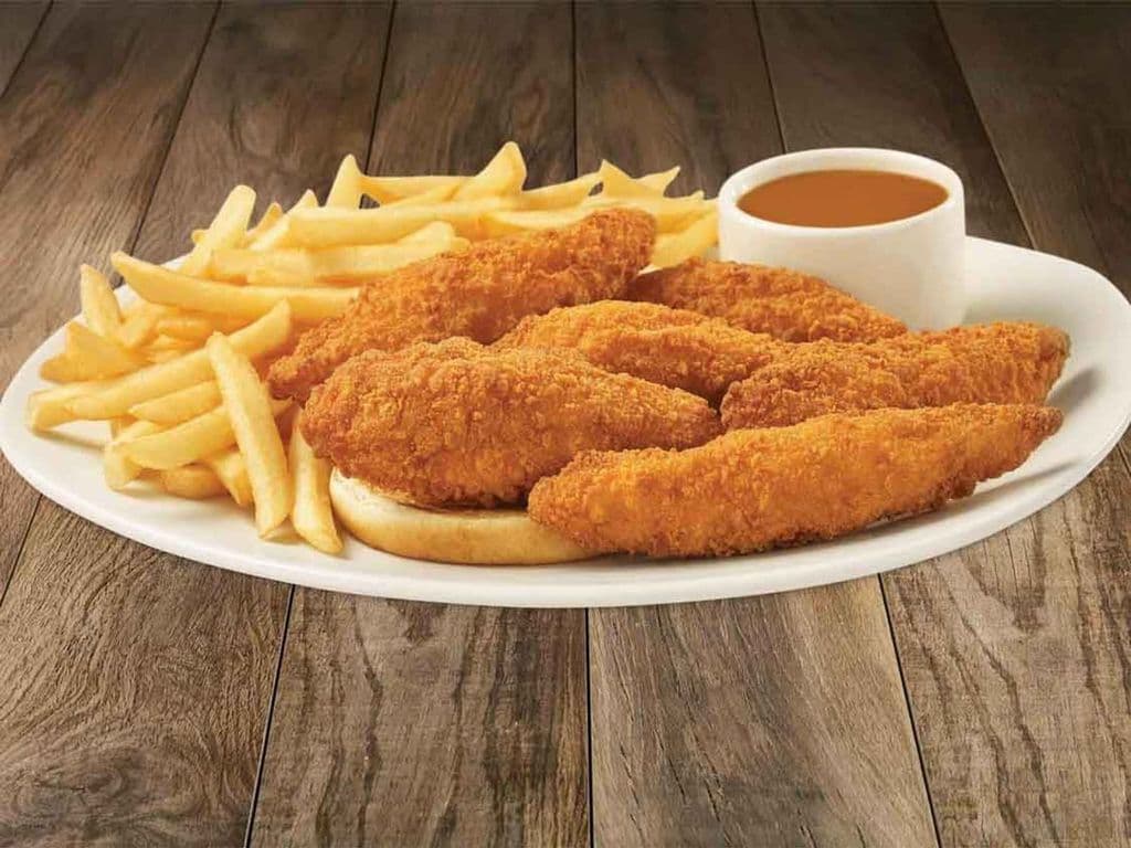 6 filets de poitrine de poulet croustillants / 6 Crispy Chicken Breast Fillets