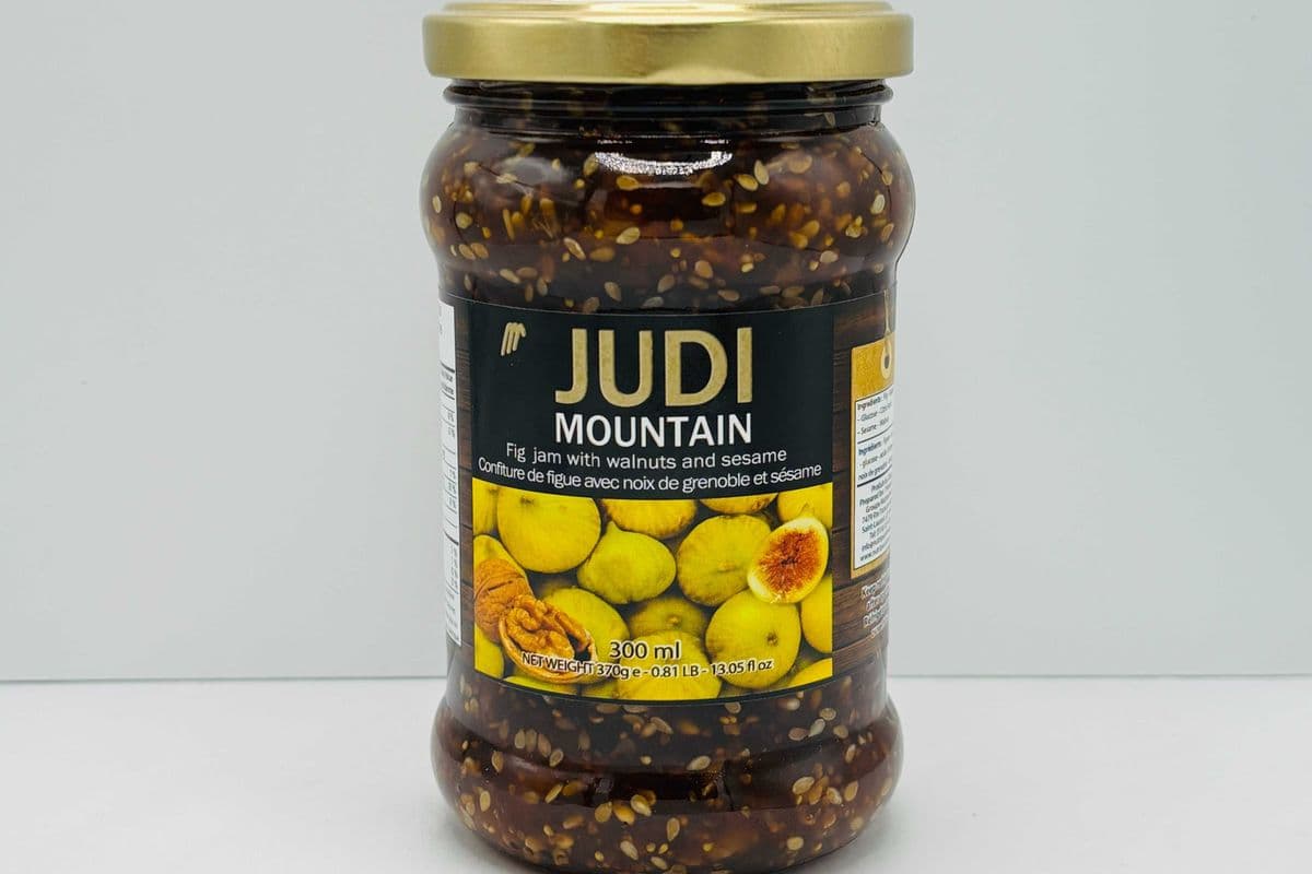 Judi Mountain Fig Jam With Walnuts & Sesame, 370 Grams (370g)