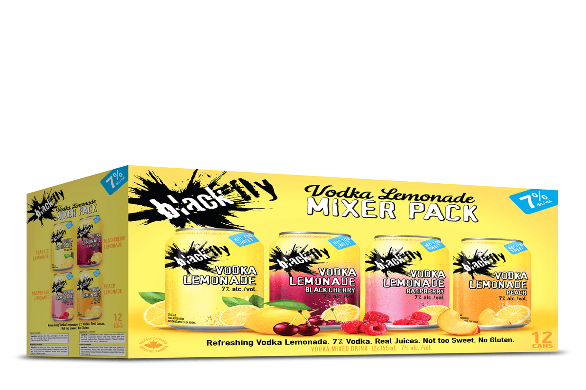 Black Fly Vodka Mixer (12 x 355ml)