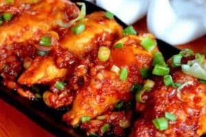 Fried Veg Chilli Momo