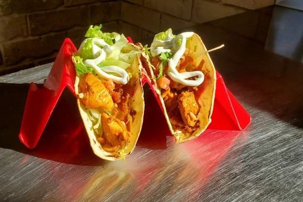 Adobo Chicken Tacos (2 pcs)