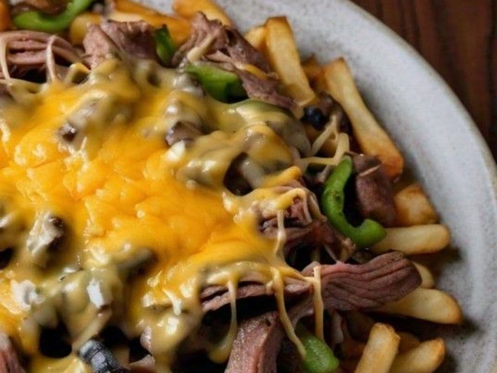 ~POUTINE PHILLY STEAK (R)