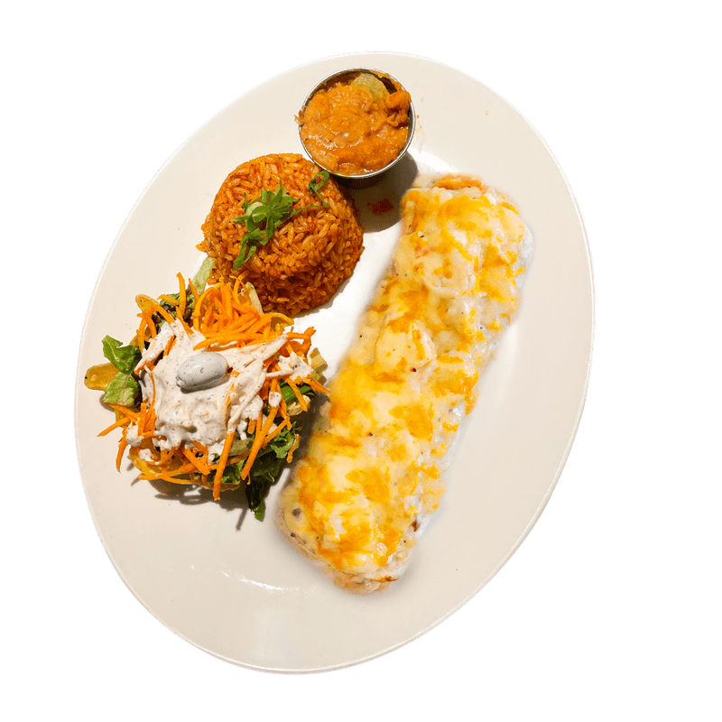 Burrito con frutos del Mar