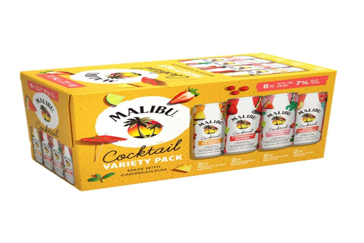 100850. MALIBU MIXER PACK (1 x 8pc)