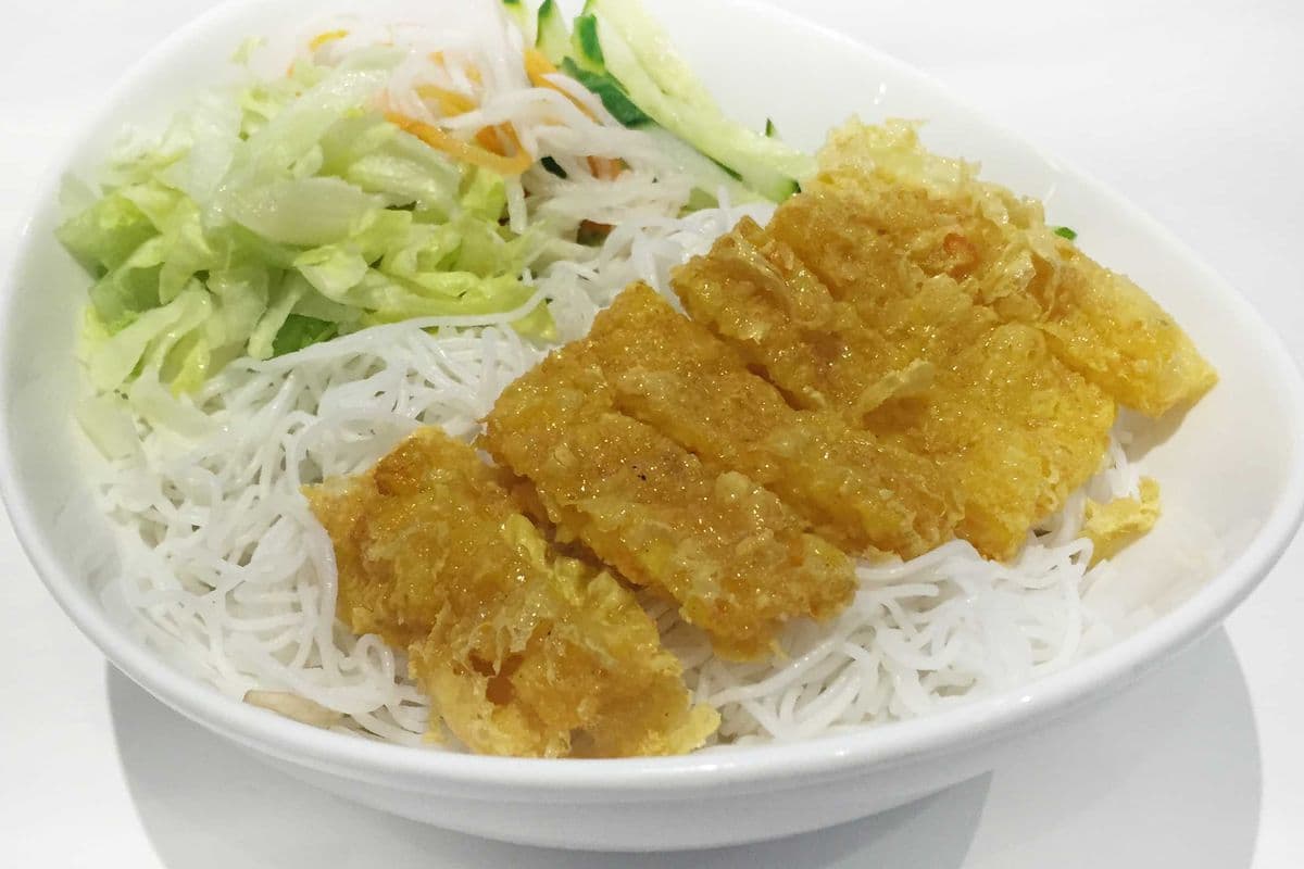 V11. Vermicelli - Fried Bean Curd Sheet