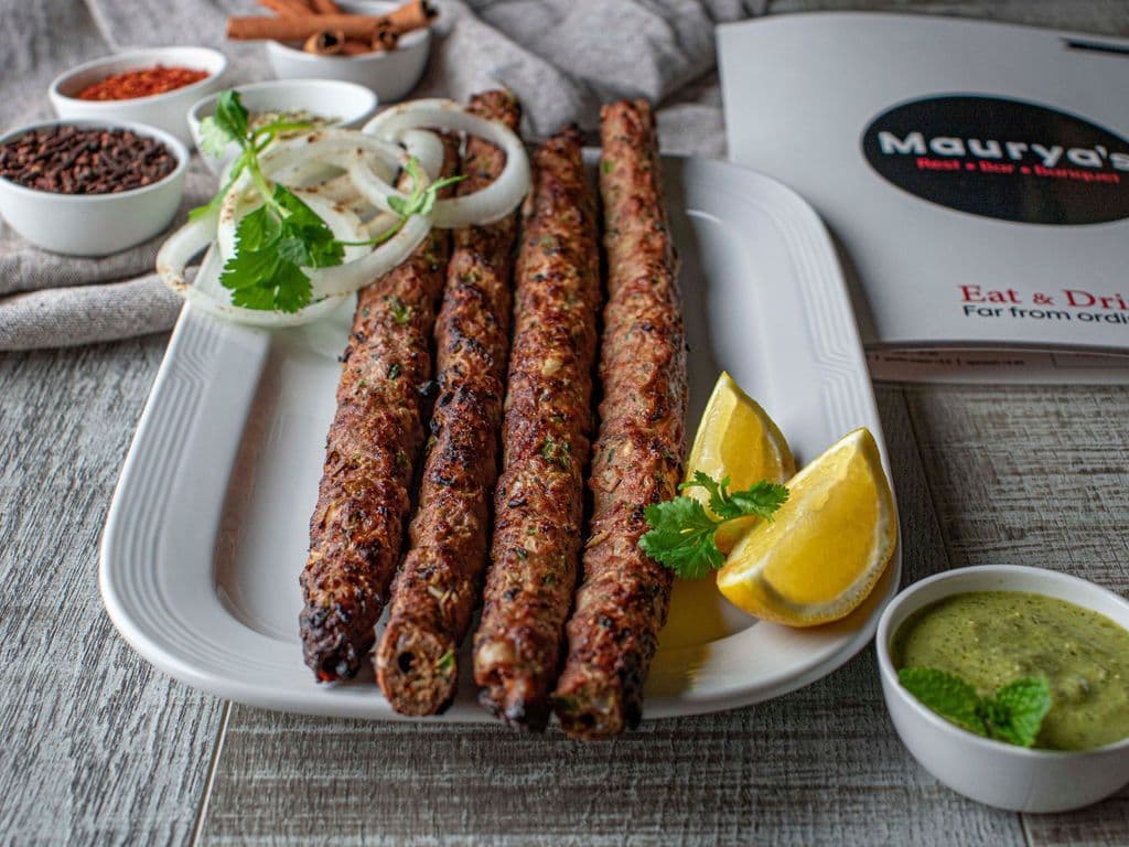 Chicken Seekh Kebabs