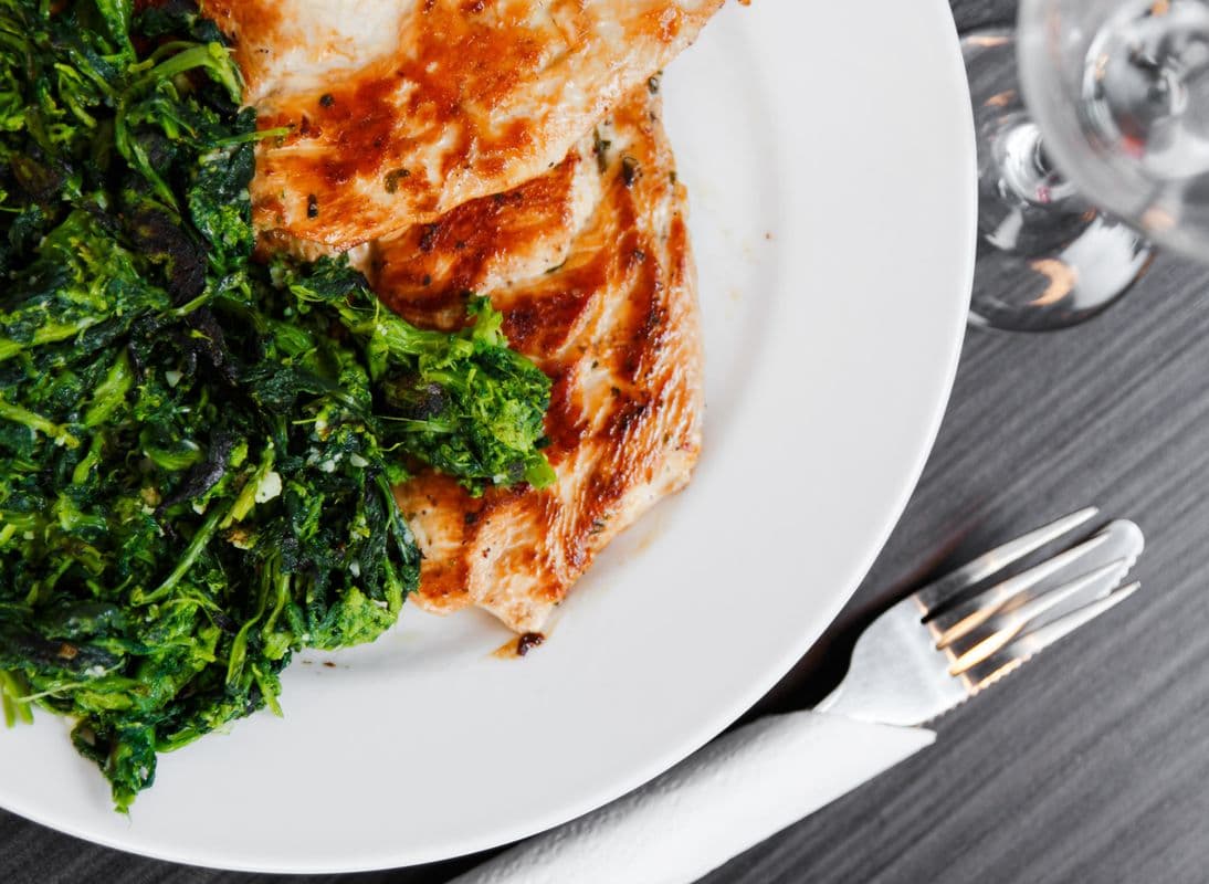 Grilled Chicken Breast Dinner (2pc)