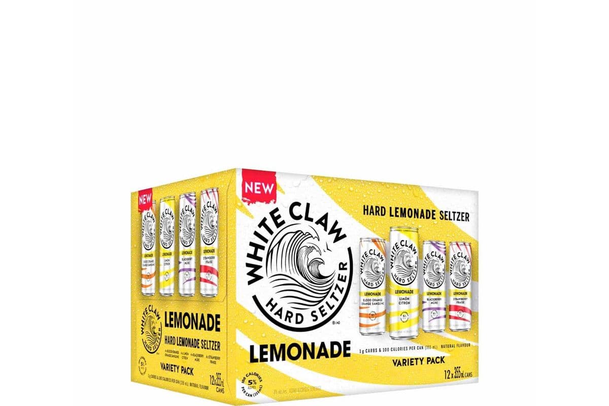 White Claw Lemonade Variety Pack (12 x 355 ml Cans)
