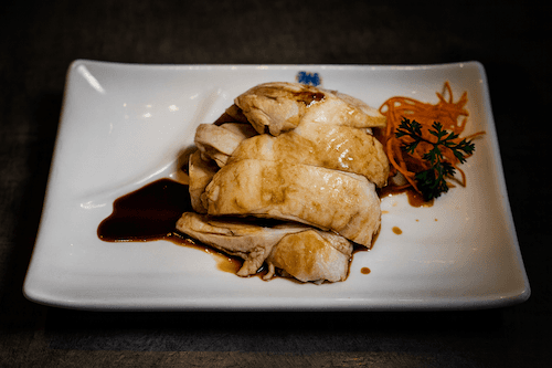 Gluten Free Hainanese Chicken / 無麩蔥油雞