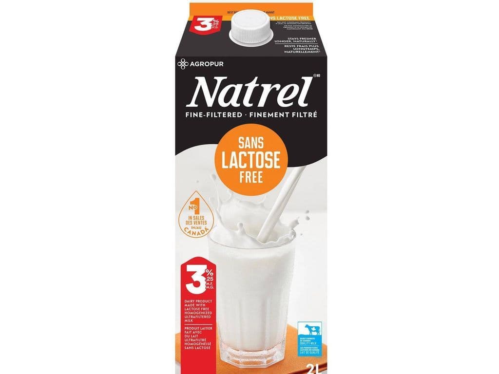 NATREL LACTOSE FREE 3.25% MILK 2L