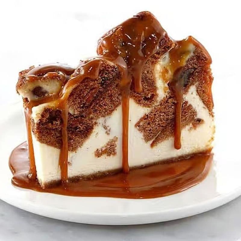 Gateau au fromage aux carottes et caramel / Carrot Caramel Cheesecake