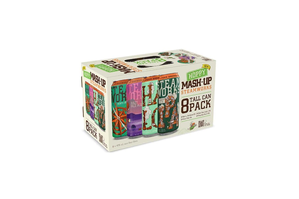 Steamworks Hoppy Mash-Up (8 Cans) (8 x 473ml)