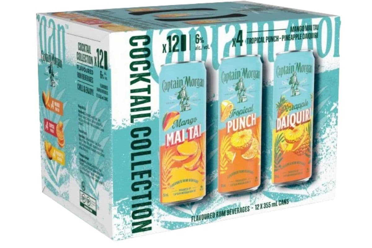 CAPTAIN MORGAN COCKTAIL COLLECTION 12pk (12 x 355ml)