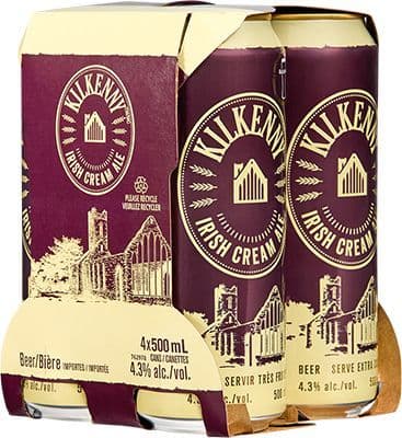 Guinness Brewing Kilkenny Cream Ale, 4 x 500 ml