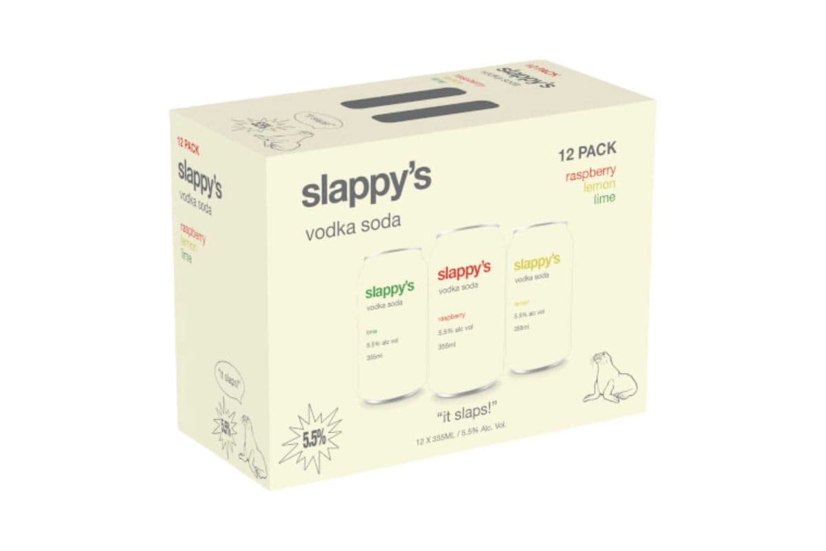 354495 - Slappy's Variety Pack (12 x 355ml)